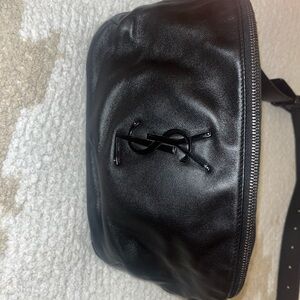 YSL Black Belt Bag Newly Cleaned